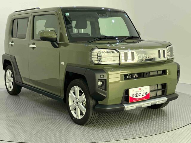 タフトＧターボ　クロムベンチャー全方位モニタ　電動格納ミラー　アダクティブクルーズコントロール　シートヒータ　ＬＥＤランプ　キーフリー　エアバック　ターボ　アルミホイール　ＡＢＳ　グラスルーフ　レーンアシスト　スマートキーＰスタート（山口県）の中古車