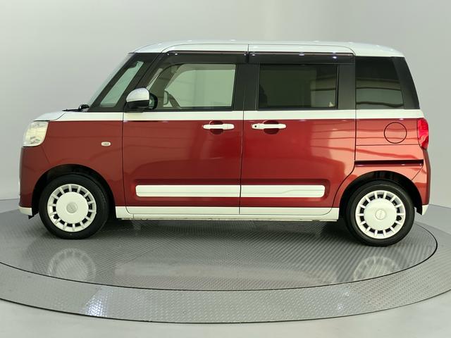 ムーヴキャンバスストライプスＧ整備記録簿　Ｂカメラ付　ハンズフリー両側電動ドア　衝突被害軽減装置　スマキー　レーダークルーズコントロール　ハイビームアシスト　ＥＴＣ搭載　ワンオーナー　レーンキープアシスト　ＴＶ　ＬＥＤヘッドライト（山口県）の中古車
