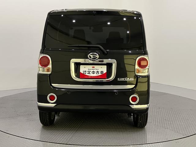 ムーヴキャンバスGブラックインテリアリミテッド SAIII衝突軽減装置 アラウンドビューモニター 車線逸脱警報装置 電動格納ドアミラー LEDヘッドライト オートマチックハイビーム キーフリー スマートキー オートライト ワンオーナー ABS エアバック(山口県)の中古車