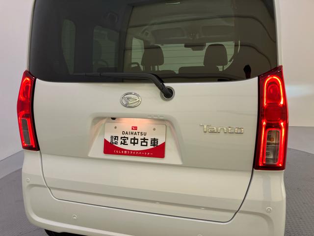 タントＸリミテッドオートマチックハイビーム　オートライト　ＬＥＤランプ　衝突被害軽減ブレーキ　キーフリーシステム　エコアイドル　バックカメラ　スマートキー　電動格納ミラー　レーンアシスト（山口県）の中古車