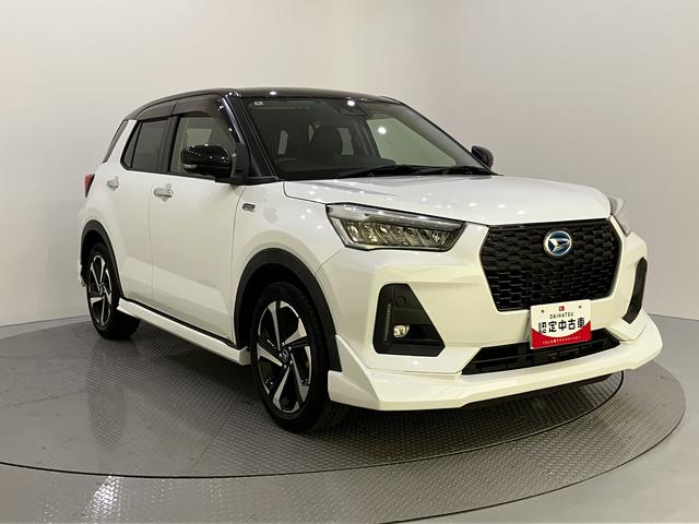 ロッキープレミアムＧ　ＨＥＶＡＨＢ　誤発進抑制　ワンオーナー　アラウンドビューモニター　ＬＥＤヘッドランプ　アダプティブクルーズコントロール　電動格納式ドアミラー　アルミホイール　アイドリングストップ　レーンキープアシスト（山口県）の中古車