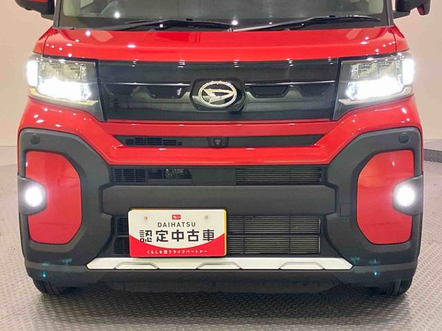 タントファンクロス両側Pスライドドア 電動格納式ミラー アルミホイル 衝突軽減ブレーキ シートヒータ アイドルストップ スマ−トキ− LEDライト レーンキープアシスト オートマチックハイビーム キーレス ABS(山口県)の中古車