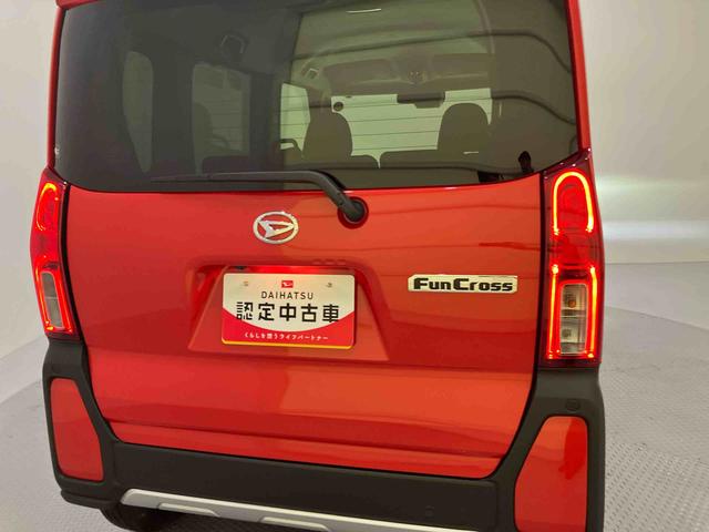 タントファンクロス両側Pスライドドア 電動格納式ミラー アルミホイル 衝突軽減ブレーキ シートヒータ アイドルストップ スマ−トキ− LEDライト レーンキープアシスト オートマチックハイビーム キーレス ABS(山口県)の中古車