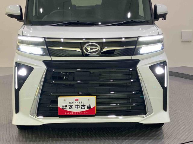 タントカスタムRS両側PSD アイドリンクストップ ヘッドライトLED ブレーキサポート AHB 電動格納式ドアミラー スマキー アルミ ターボ レーンキープA キーフリーシステム エアバッグ ABS マルチビュー(山口県)の中古車
