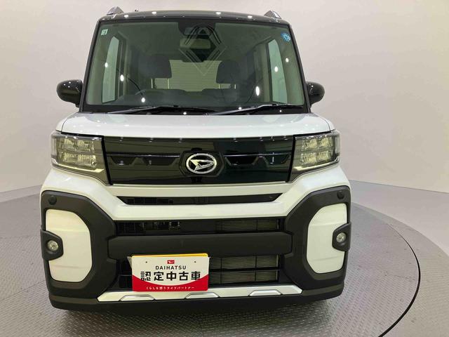 タントファンクロスターボ両側オートスライドドア 車線逸脱警告 電動格納ミラー アイドリングストップ機能 シ−トヒ−タ− キーレスエントリー LEDランプ スマートキー ターボ車 アルミホイール エアバック ABS リヤカメラ(山口県)の中古車