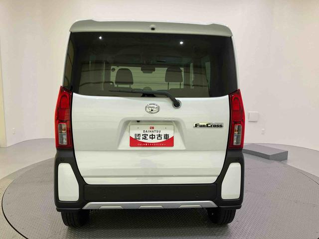 タントファンクロスターボ両側オートスライドドア 車線逸脱警告 電動格納ミラー アイドリングストップ機能 シ−トヒ−タ− キーレスエントリー LEDランプ スマートキー ターボ車 アルミホイール エアバック ABS リヤカメラ(山口県)の中古車