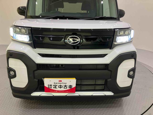 タントファンクロスターボ両側オートスライドドア 車線逸脱警告 電動格納ミラー アイドリングストップ機能 シ−トヒ−タ− キーレスエントリー LEDランプ スマートキー ターボ車 アルミホイール エアバック ABS リヤカメラ(山口県)の中古車