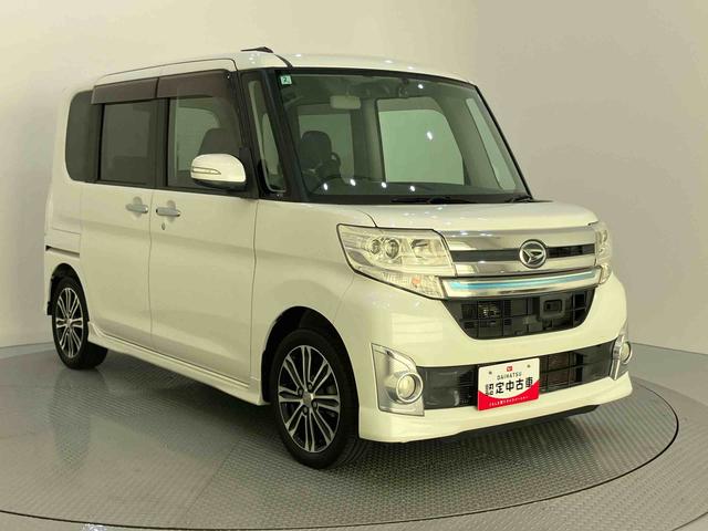 タントカスタムＲＳ　ＳＡオートミラー　レーダーブレーキ　タ−ボ　リアカメラ　ナビ付き　運転席エアバッグ　ＡＢＳ　記録簿付き　ＳＤ　車線逸脱警報　禁煙　アルミホイール　アイドリング　インテリジェントキー　キーフリ　１オーナ（山口県）の中古車