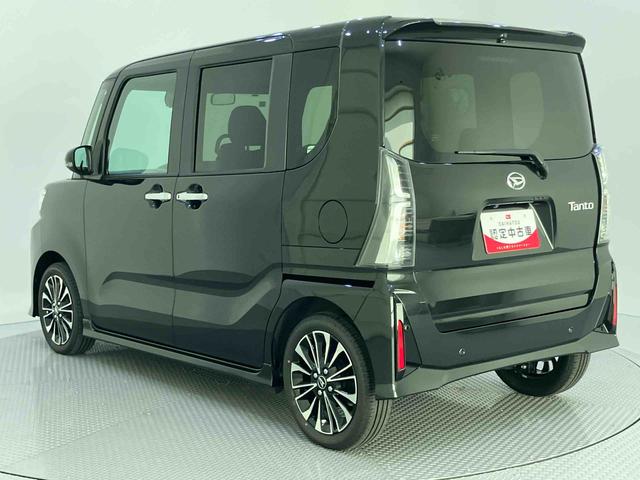 タントカスタムRSリミテッド両側電動パワースライドドア 誤発進抑制 ETC車載器 レーダークルーズ LEDライト 車線逸脱警報 Bカメラ シートヒーター スマートキー キーフリー アイドリングストップ ターボ アルミホイール(山口県)の中古車