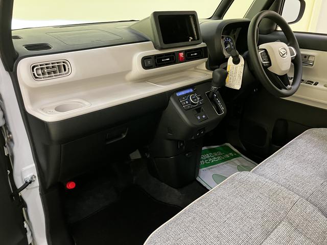 ムーヴキャンバスストライプスGBカメラ付 ハンズフリー両側電動ドア 衝突被害軽減装置 スマキー 電動格納 ハイビームアシスト エコアイドル レーンキープアシスト LEDヘッドライト シートヒーター キーフリー ABS エアバック(山口県)の中古車