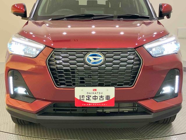 ロッキープレミアムG HEVAHB 誤発進抑制 アラウンドビューモニター LEDヘッドランプ アダプティブクルーズコントロール 電動格納式ドアミラー アルミホイール アイドリングストップ レーンキープアシスト シートヒーター(山口県)の中古車