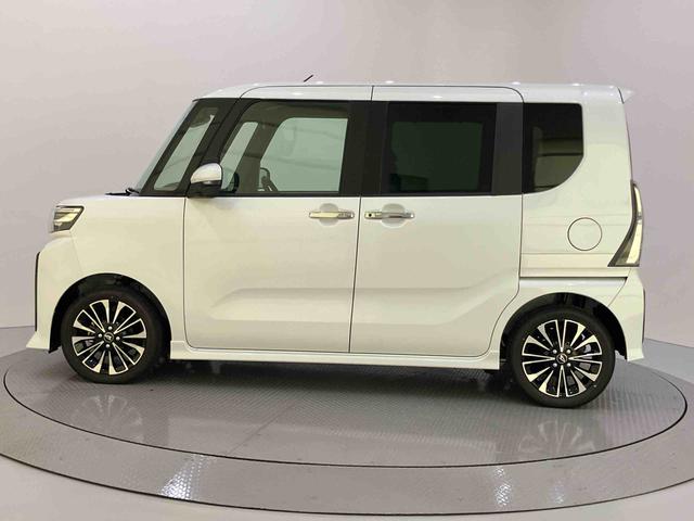 タントカスタムRSリミテッド両側電動パワースライドドア 誤発進抑制 ETC車載器 レーダークルーズ LEDライト 車線逸脱警報 シートヒーター スマートキー キーフリー アイドリングストップ ターボ アルミホイール エアバッグ(山口県)の中古車