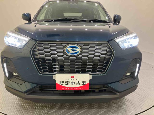 ロッキープレミアムＧ　ＨＥＶＡＨＢ　誤発進抑制　バックモニタ−　ＬＥＤヘッドランプ　アダプティブクルーズコントロール　電動格納式ドアミラー　アルミホイール　アイドリングストップ　レーンキープアシスト　シートヒーター　キーフリー（山口県）の中古車