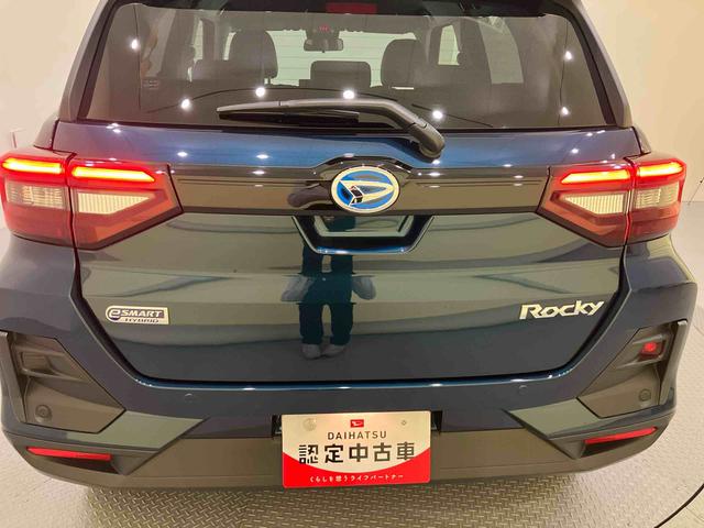 ロッキープレミアムＧ　ＨＥＶＡＨＢ　誤発進抑制　バックモニタ−　ＬＥＤヘッドランプ　アダプティブクルーズコントロール　電動格納式ドアミラー　アルミホイール　アイドリングストップ　レーンキープアシスト　シートヒーター　キーフリー（山口県）の中古車