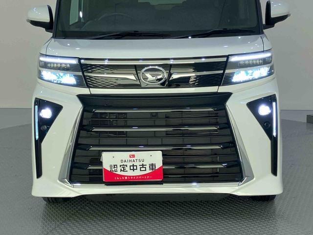 タントカスタムＸ誤発進抑制装置　ＥＣＯアイドル　Ｗパワスラ　ワンオーナー車　電動格納ミラー　シートヒーター　ＬＥＤライト　バックカメラ　レーンキープ　スマートキー　オートハイビーム　キーフリーシステム　アルミホイール（山口県）の中古車