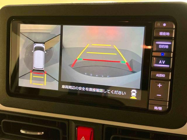 ムーヴキャンバスストライプスG両自動ドア SDナビゲーション アラウンドビューモニター 衝突軽減ブレーキ ナビTV オートLED ドライブレコーダー LED シ−トヒ−タ− スマートキー ワンオーナー キーフリー 車線逸脱警告(山口県)の中古車
