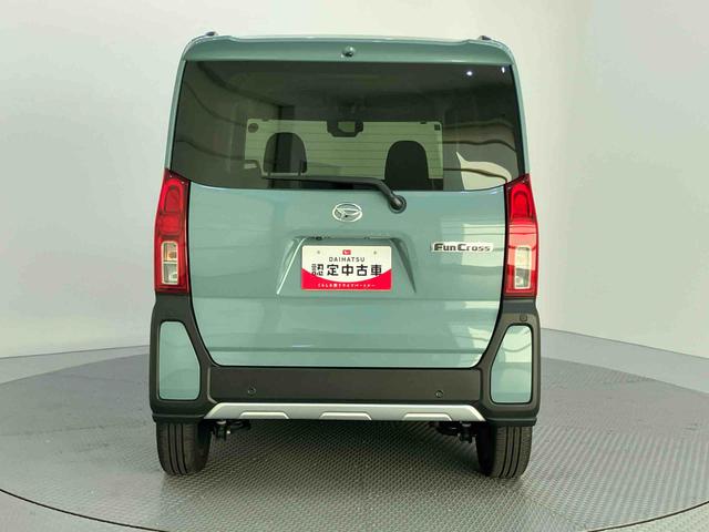 タントファンクロスターボバックガイドモニター 両Pドア 車線逸脱警報装置 電動格納ドアミラー シートヒータ アイドリングSTOP LED スマートキー キーフリーシステム ターボ アルミホイール オートマチックハイビーム(山口県)の中古車