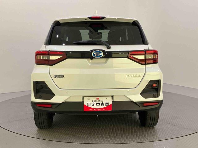 ロッキープレミアムG HEV衝突回避支援システム Rカメラ LEDヘッドランプ アダプティブクルーズコントロール アルミ レーンキープ 電動格納式ドアミラー キーフリー アイドリングストップ シートヒーター オートハイビーム(山口県)の中古車