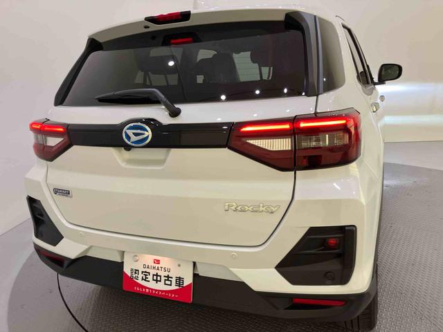 ロッキープレミアムG HEV衝突回避支援システム Rカメラ LEDヘッドランプ アダプティブクルーズコントロール アルミ レーンキープ 電動格納式ドアミラー キーフリー アイドリングストップ シートヒーター オートハイビーム(山口県)の中古車