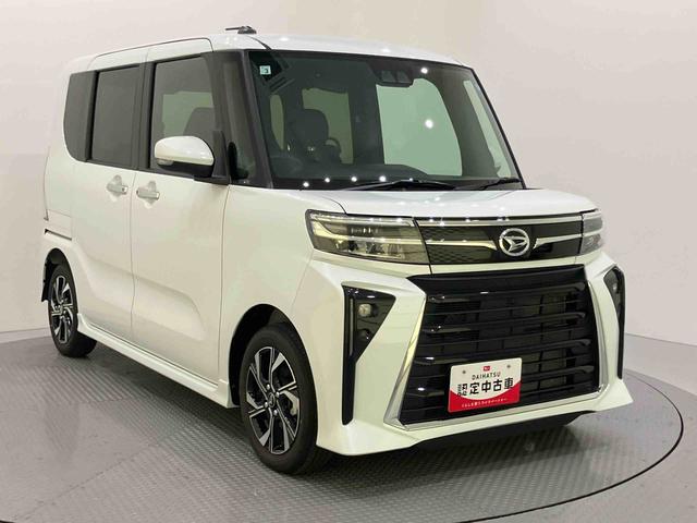 タントカスタムX誤発進抑制装置 ECOアイドル Wパワスラ 電動格納ミラー シートヒーター LEDライト バックカメラ レーンキープ スマートキー オートハイビーム キーフリーシステム アルミホイール ABS(山口県)の中古車