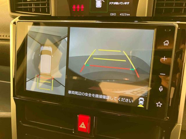 トールカスタムG ターボ誤発進抑制装置 全周囲モニター 追従クルコン 両側パワスラドア 電動格納式ドアミラー キーフリー LEDライト スマキー オートライト ターボ車 アイドリングストップ TV アルミホイール エアバック(山口県)の中古車