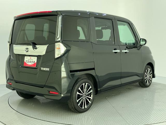 トールカスタムG ターボ誤発進抑制装置 全周囲モニター 追従クルコン 両側パワスラドア 電動格納式ドアミラー キーフリー LEDライト スマキー オートライト ターボ車 アイドリングストップ TV アルミホイール エアバック(山口県)の中古車