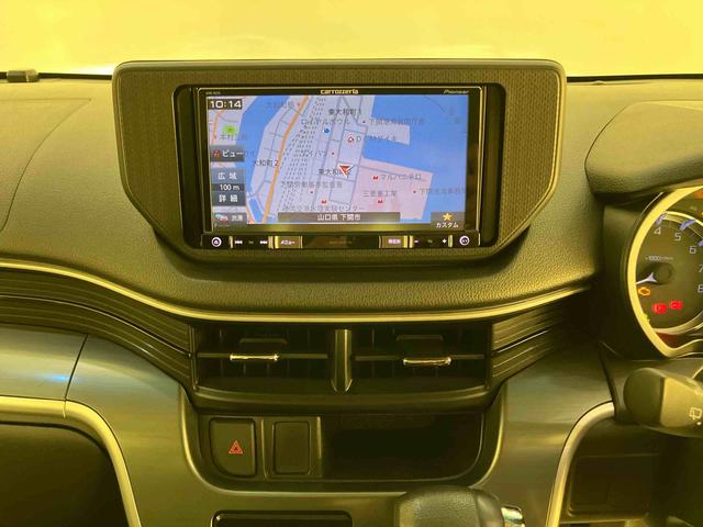 ムーヴカスタム　ＸｅｃｏＩＤＬＥ　１オーナー　オートハイビーム　カーナビ　衝突被害軽減ブレーキ　キーフリーシステム　スマキー　ＡＢＳ　禁煙車　ＬＥＤ　電動格納ミラー　アルミホイール　記録簿（山口県）の中古車