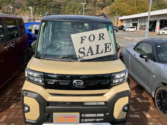 タントファンクロスターボターボ車　１オーナー　スマートキー　キーフリーシステム　アルミホイール　ＡＢＳ　エアバッグ　記録簿（山口県）の中古車