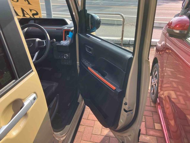 タントファンクロスターボターボ車　１オーナー　スマートキー　キーフリーシステム　アルミホイール　ＡＢＳ　エアバッグ　記録簿（山口県）の中古車