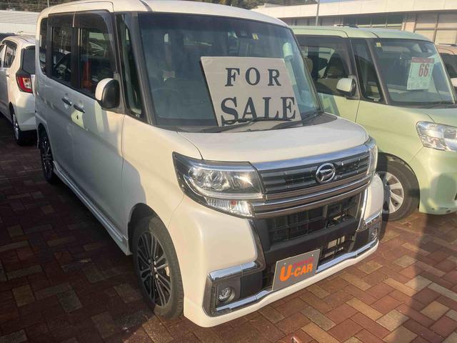 タントカスタムＲＳ　トップエディションＳＡIIキーレスエントリー　スマ−トキ−　エアバック　ターボ　アルミ　ＡＢＳ　ベンチシート　電格ミラー　ナビ　ＥＴＣ　ウォークスルー（山口県）の中古車