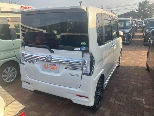 タントカスタムＲＳ　トップエディションＳＡIIキーレスエントリー　スマ−トキ−　エアバック　ターボ　アルミ　ＡＢＳ　ベンチシート　電格ミラー　ナビ　ＥＴＣ　ウォークスルー（山口県）の中古車