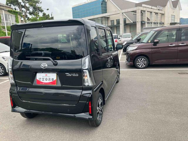タントカスタムＸキーフリーキー　スマートキー＆プッシュスタート　禁煙　１オーナー　エアバッグ　アルミホイール　ＡＢＳ（山口県）の中古車
