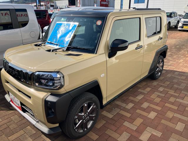 タフトＧ　ダーククロムベンチャーキーフリー　アルミ　禁煙車　スマートキー　ガラスルーフ　ＡＢＳ　エアバック（山口県）の中古車