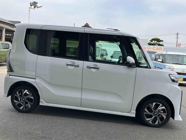 タントカスタムＸ　バックカメラ　シートヒーター衝突安全ボディ　衝突被害軽減　禁煙　ＡＵＴＯライト　ＬＥＤヘッド　両側自動スライドドア　アイドリングＳ　オートＬＥＤ　Ｓヒーター　アルミホイール　セキュリティアラーム　キ−フリ−　レーンキープ（山口県）の中古車