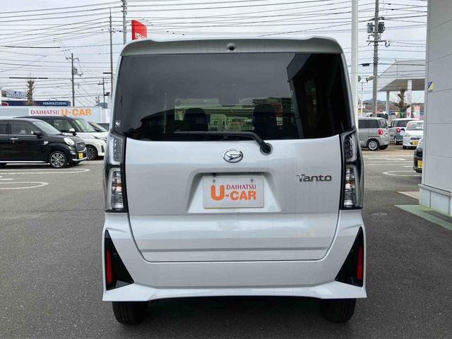 タントカスタムＸ　バックカメラ　シートヒーター衝突安全ボディ　衝突被害軽減　禁煙　ＡＵＴＯライト　ＬＥＤヘッド　両側自動スライドドア　アイドリングＳ　オートＬＥＤ　Ｓヒーター　アルミホイール　セキュリティアラーム　キ−フリ−　レーンキープ（山口県）の中古車