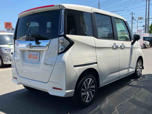 トールカスタムＧ　パノラマモニター衝突回避支援システム　Ｉストップ　アルミホイール　ハイビームアシスト　両側自動ドア　全周カメラ　禁煙車　スマートキー　オートライト　レーダークルーズコントロール　Ｃソナー　イモビライザー　ＬＥＤ（山口県）の中古車