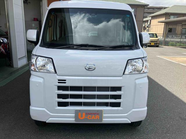 ハイゼットカーゴクルーズ　バックカメラ　２ＷＤ衝突被害軽減装置　助手席エアバッグ　運転席エアバッグ　横滑防止　禁煙車　盗難防止システム　ＡＢＳ　安全ボディ　両側スライド　オートライト　ハイビームアシスト　レーンキープアシスト　Ｂカメ（山口県）の中古車
