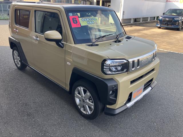 タフトＧターボ　クロムベンチャー　シートヒーター　バックカメラキーフリーキー　ＬＥＤヘッド　バックモニター　ターボ　シートヒータ付き　ＡＵＴＯライト　アルミホイール　衝突被害軽減装置　衝突安全ボディ　コーナーソナー（山口県）の中古車