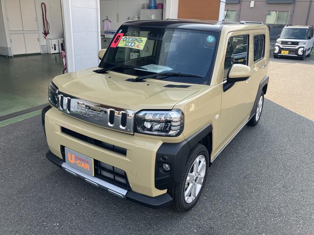 タフトＧターボ　クロムベンチャー　シートヒーター　バックカメラキーフリーキー　ＬＥＤヘッド　バックモニター　ターボ　シートヒータ付き　ＡＵＴＯライト　アルミホイール　衝突被害軽減装置　衝突安全ボディ　コーナーソナー（山口県）の中古車