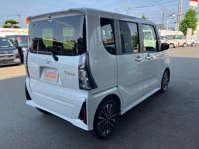 タントカスタムＲＳ　シートヒーター衝突安全ボディ　車線逸脱警報装置　禁煙　タ−ボ　ＬＥＤライト　シートヒーター　オートライト　オートハイビーム　セキュリティアラーム　キーフリー（山口県）の中古車