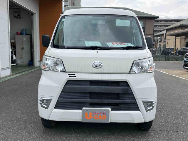 ハイゼットカーゴＤＸ四駆　ナビ＆ＴＶ　スライドドア　ＡＢＳ　運転席エアバッグ　禁煙　点検記録簿　アイドリングＳＴＯＰ　ＤＶＤ　キーレスリモコン（山口県）の中古車