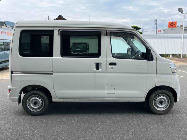 ハイゼットカーゴＤＸ四駆　ナビ＆ＴＶ　スライドドア　ＡＢＳ　運転席エアバッグ　禁煙　点検記録簿　アイドリングＳＴＯＰ　ＤＶＤ　キーレスリモコン（山口県）の中古車