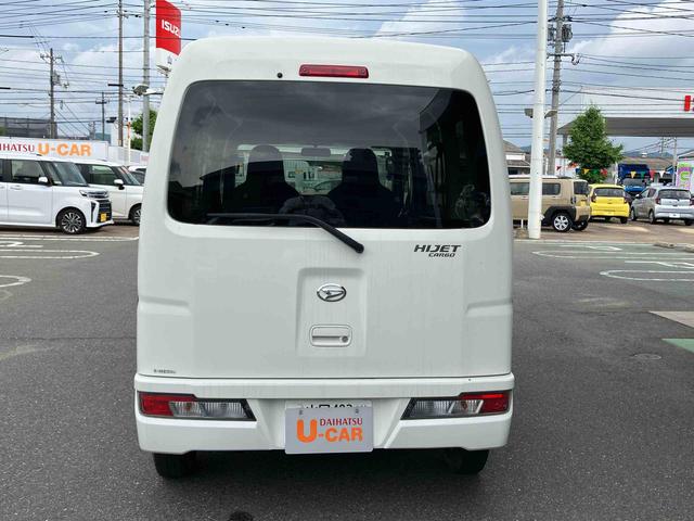 ハイゼットカーゴＤＸ四駆　ナビ＆ＴＶ　スライドドア　ＡＢＳ　運転席エアバッグ　禁煙　点検記録簿　アイドリングＳＴＯＰ　ＤＶＤ　キーレスリモコン（山口県）の中古車