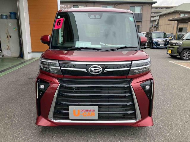 タントカスタムＲＳ　パノラマモニター　シートヒーターＬＥＤライト　バックカメラ付き　サイドカメラ　フロントカメラ　シートヒータ　オートハイビーム　全方向カメラ　ベンチシート　衝突安全ボディ　キーフリー　ｅｃｏＩＤＬＥ　タ−ボ（山口県）の中古車