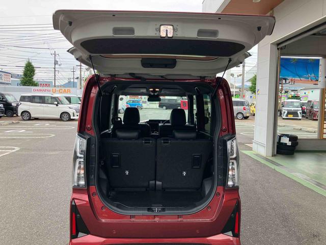 タントカスタムＲＳ　パノラマモニター　シートヒーターＬＥＤライト　バックカメラ付き　サイドカメラ　フロントカメラ　シートヒータ　オートハイビーム　全方向カメラ　ベンチシート　衝突安全ボディ　キーフリー　ｅｃｏＩＤＬＥ　タ−ボ（山口県）の中古車