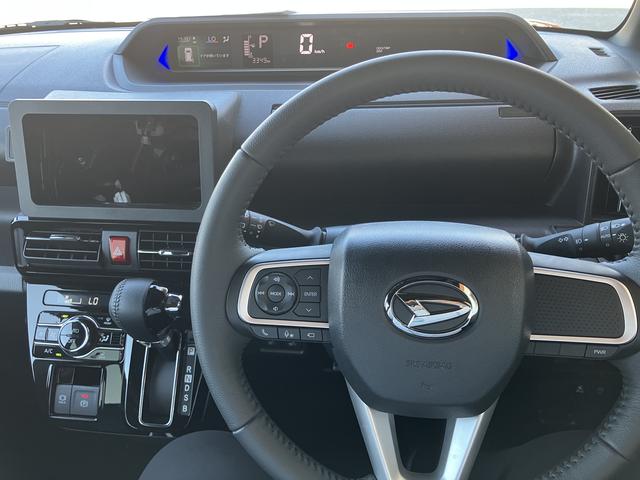 タントカスタムＲＳ　シートヒーター　パノラマモニター踏み間違え防止　タ−ボ　フロントカメラ　スマートキ　オートハイビーム　衝突安全ボディ　キーフリー　ｅｃｏＩＤＬＥ　サイドカメラ　全方向カメラ　バックカメラ付き　ＬＥＤライト　ベンチシート（山口県）の中古車