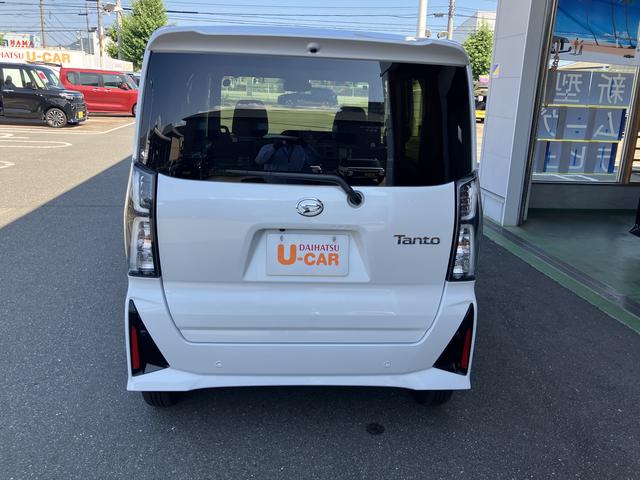タントカスタムＸ　シートヒーター　バックカメラシートヒータ　スマートキ−　車線逸脱警報装置　盗難防止　ＡＵＴＯライト　衝突安全ボディ　Ｂカメ　禁煙（山口県）の中古車