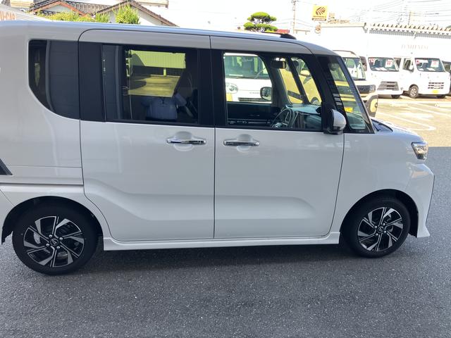 タントカスタムＸ　シートヒーター　バックカメラシートヒータ　スマートキ−　車線逸脱警報装置　盗難防止　ＡＵＴＯライト　衝突安全ボディ　Ｂカメ　禁煙（山口県）の中古車