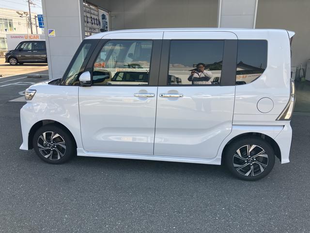 タントカスタムＸ　シートヒーター　バックカメラシートヒータ　スマートキ−　車線逸脱警報装置　盗難防止　ＡＵＴＯライト　衝突安全ボディ　Ｂカメ　禁煙（山口県）の中古車