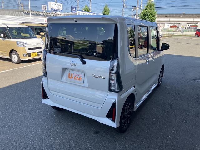 タントカスタムＸ　シートヒーター　バックカメラシートヒータ　スマートキ−　車線逸脱警報装置　盗難防止　ＡＵＴＯライト　衝突安全ボディ　Ｂカメ　禁煙（山口県）の中古車